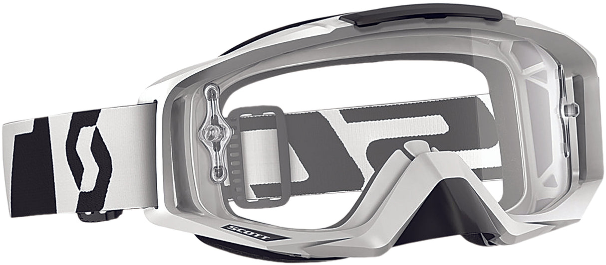 SCOTT Tyrant Goggle White W/Clear Lens 240585-0002113