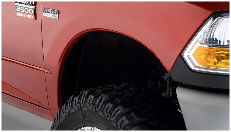 Bushwacker 10-18 Dodge Ram 2500 Fleetside Pocket Style Flares 4pc 76.3/98.3in Bed - Black 50919-02