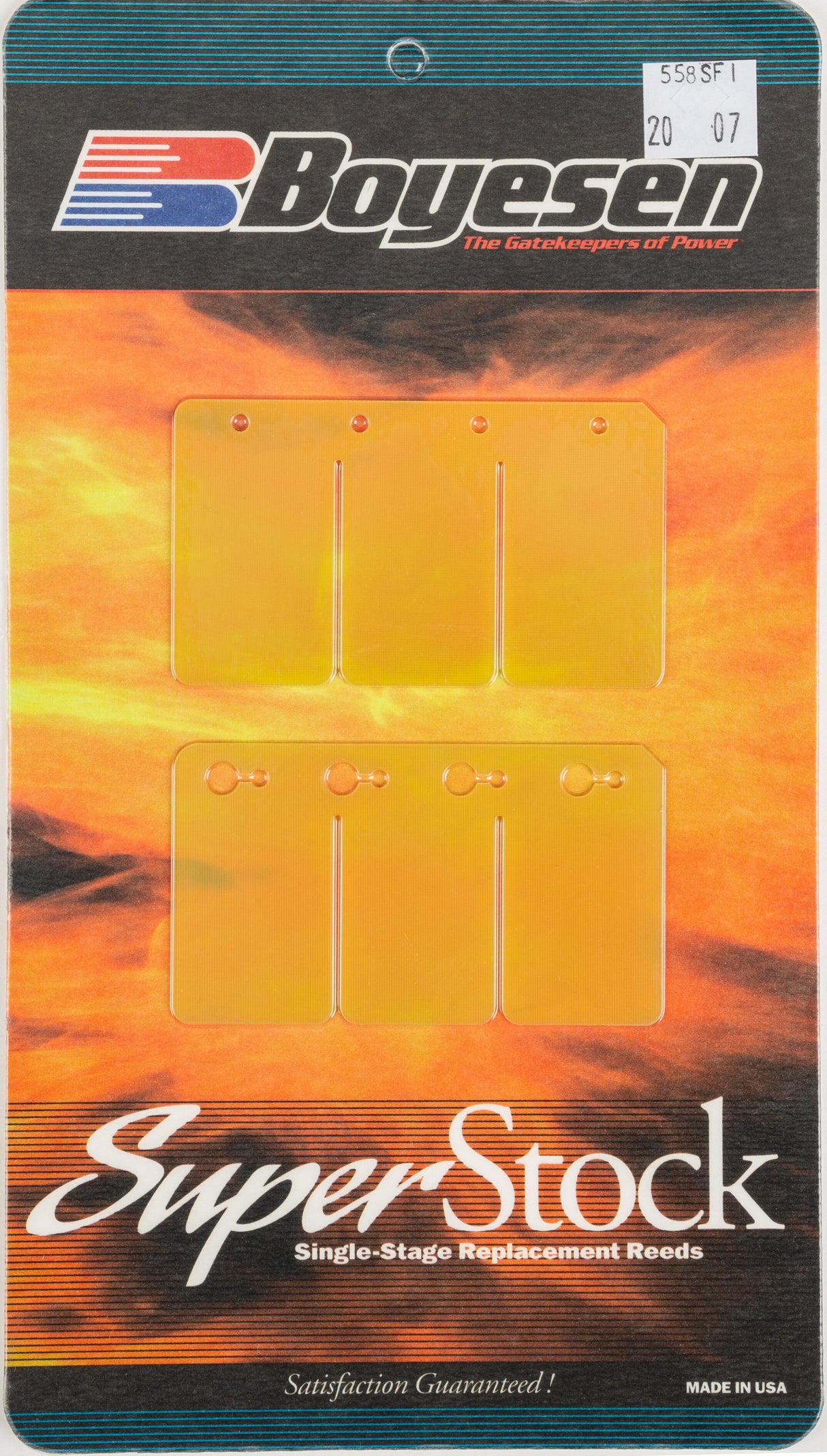 BOYESEN Snowmobile Reeds 558SF1