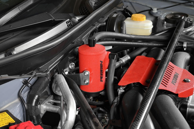 Perrin 22-23 Toyota GR86 / 13-16 Scion FR-S / 13-23 Subaru BRZ Air Oil Separator - Red PSP-ENG-612RD