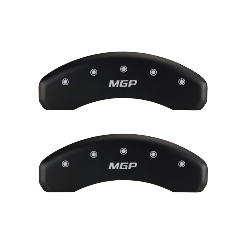 MGP 4 Caliper Covers Engraved Front & Rear MGP Red finish silver ch 15201SMGPRD