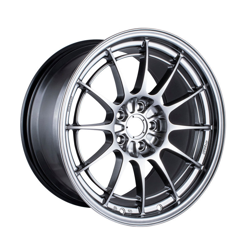 Enkei NT03+M 18x9.5 5x108 40mm Offset 72.6mm Bore Hyper Silver Wheel 3658953140HS