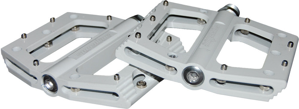 SPEEDLINE Alloy Sealed Platform Pedals White SL-PLT-WHT