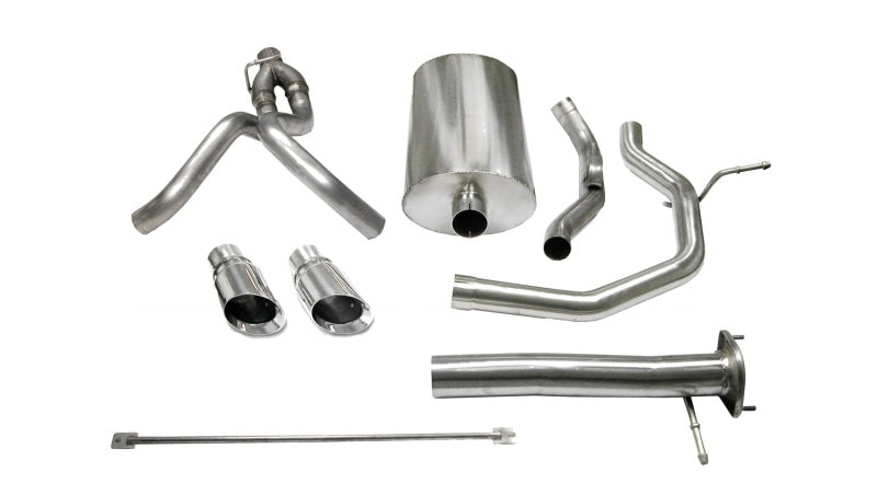 Corsa 03-06 Chevrolet SSR 5.3L V8 Polished Sport Cat-Back Exhaust 14254