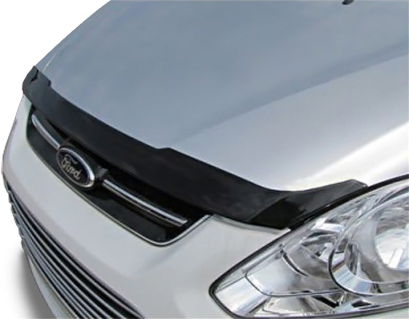 AVS 13-18 Ford C-Max Aeroskin Low Profile Acrylic Hood Shield - Smoke 320032