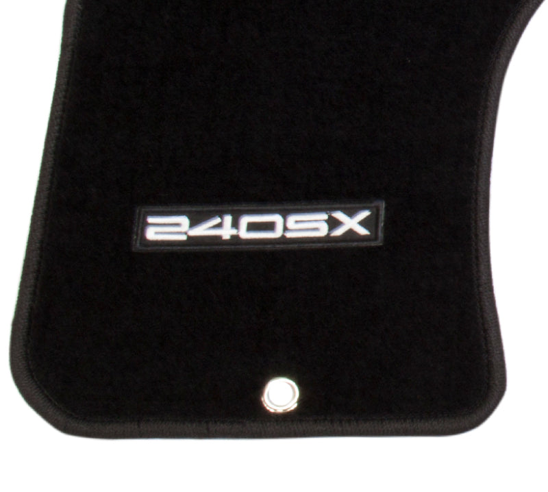 NRG Floor Mats - 89-98 Nissan 240SX (240SX Logo) - 2pc. FMR-240