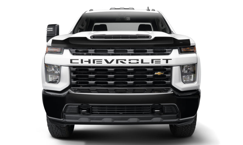 AVS 2020 Chevrolet Silverado 2500 Aeroskin Low Profile Hood Shield - Smoke 322187