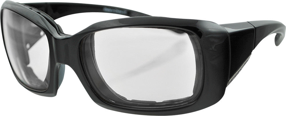 BOBSTER Ava Sunglasses Black W/Photochromic Lens BAVA102
