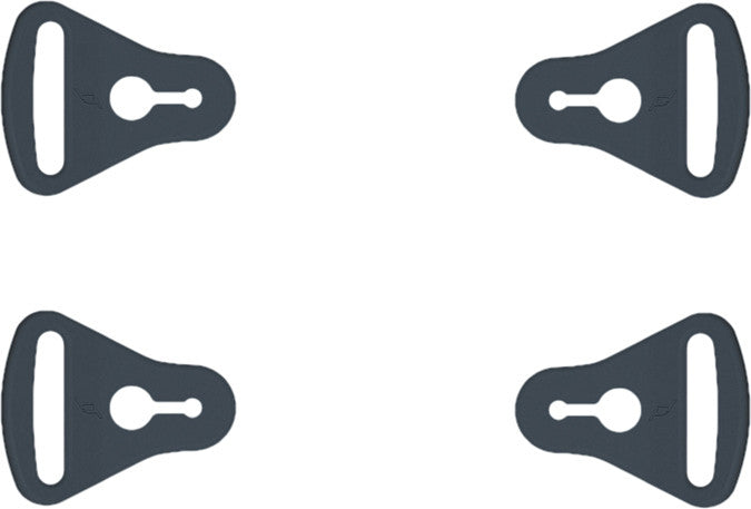 POD K1 Knee Brace Strap Loop Set (Grey) KP350-006-OS