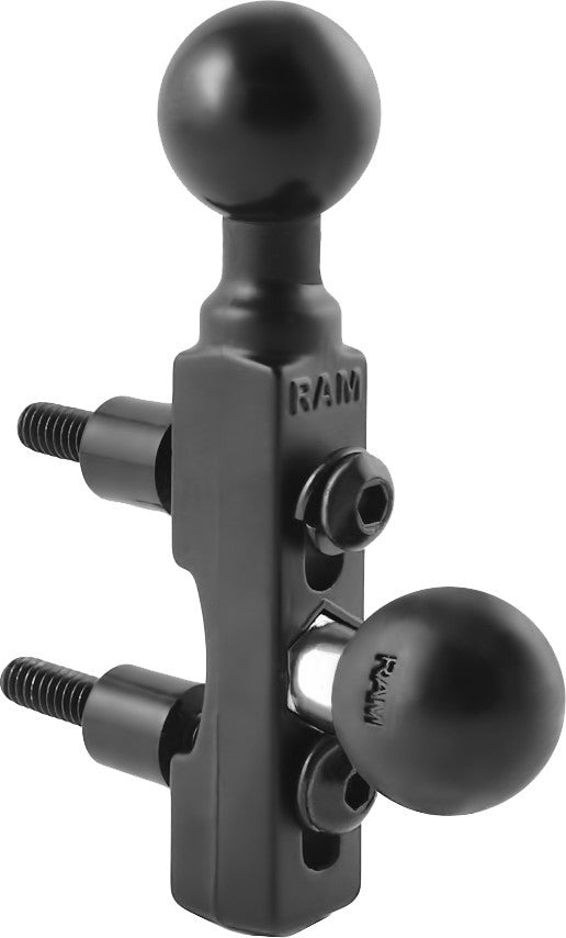 RAM Brake/Clutch Reservoir Base W/2 1" Balls RAM-B-309-2U