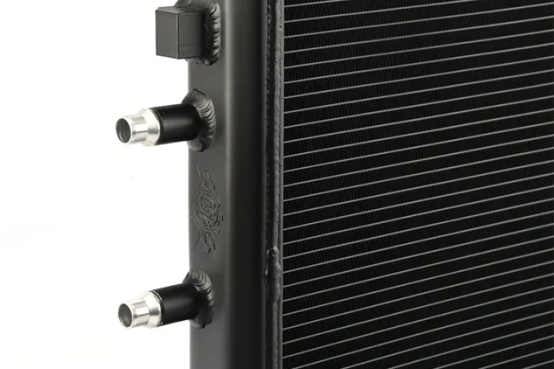 CSF 2014+ BMW M3/M4 (F8X) Front Mount Heat Exchanger w/Rock Guard - Black 8075V