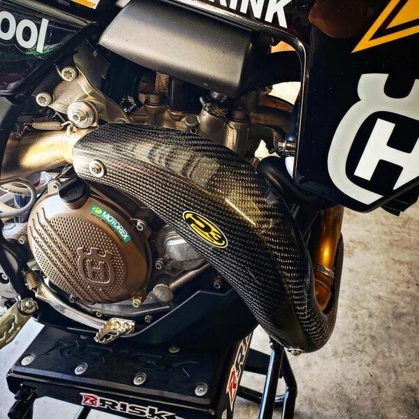 P3Heat Shield Carbon Fiber Ktm/Hus201086