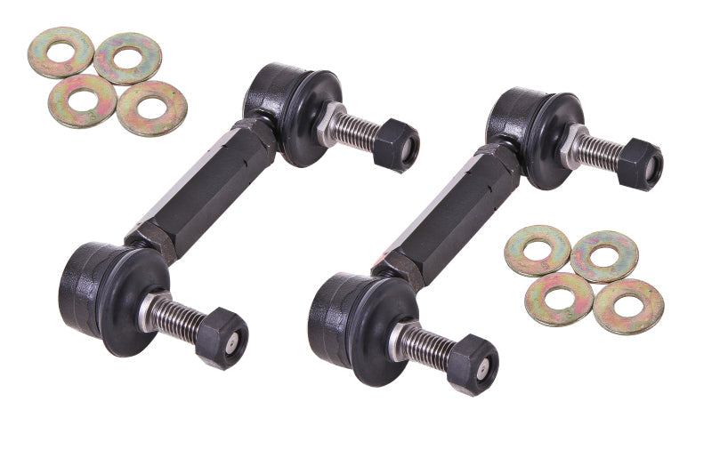 BMR 15-17 S550 Mustang Rear Sway Bar End Link Kit - Black ELK014