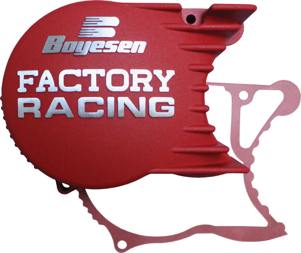 BOYESEN Factory Racing Ignition Cover Red SC-20R