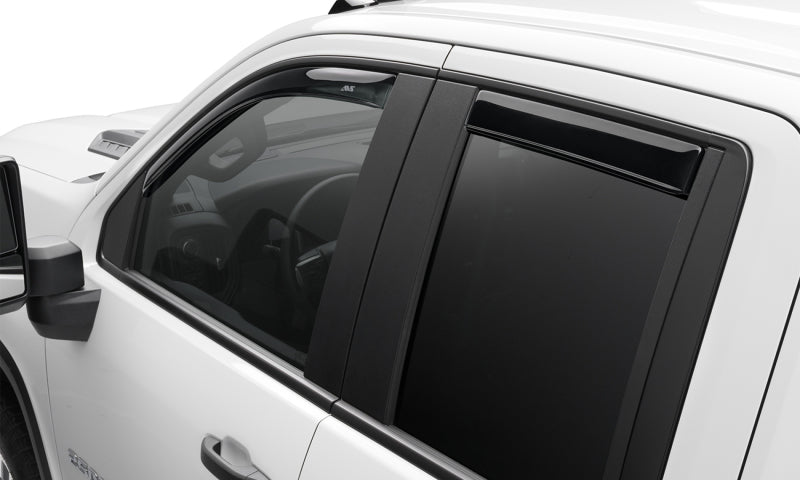 AVS 21-22 Hyundai Santa Cruz In-Channel Ventvisor Front & Rear Window Deflectors 4pc - Smoke 194519