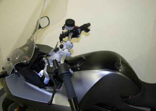 HELIBARS Handlebar Risers Pilot W/ Ram/Powerlet HR05055-NABS