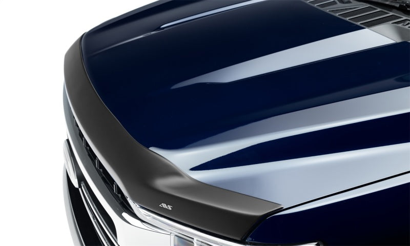 AVS 2021 Ford F-150 (Excl. Tremor/Raptor) Aeroskin Low Profile Hood Shield - Matte Black 377196