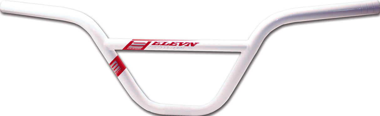 ELEVN Slt Handlebar White/Red 7.5" Rise ELHB750WHRD