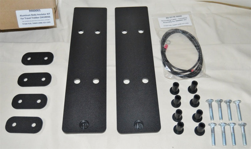 Titan Fuel Tanks 17+ Any Truck w/ Aluminum Beds/Aluminum Body Insulator KIT for 5410050 9900001