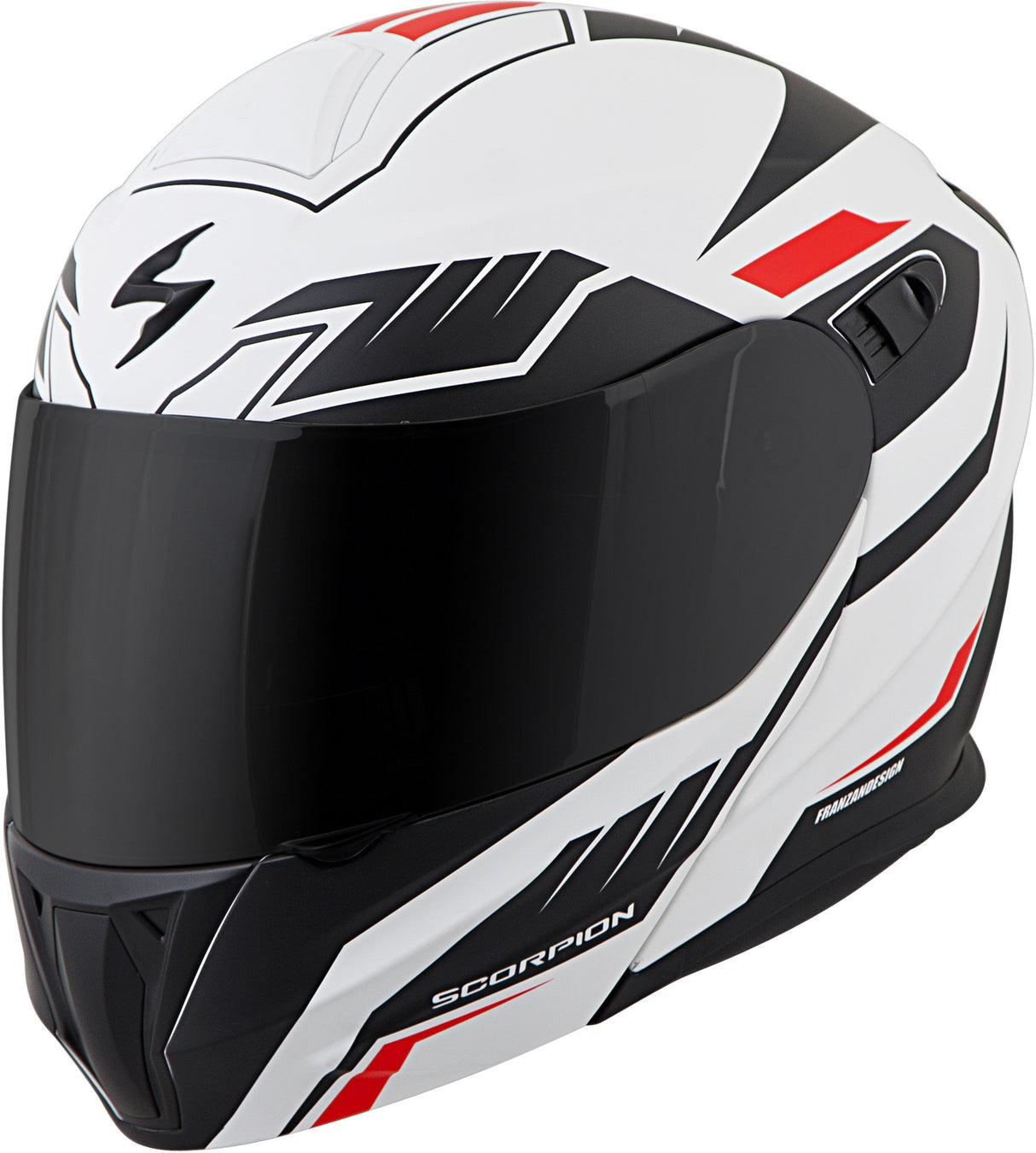 SCORPION EXO Exo-Gt920 Modular Helmet Shuttle White/Black Xs 92-1332