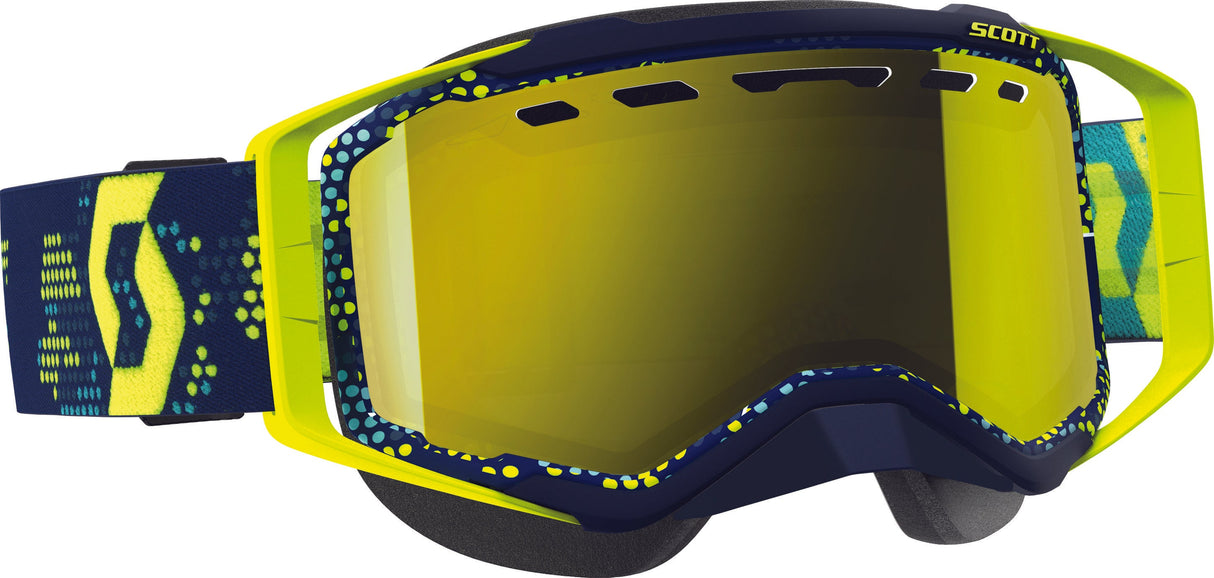 SCOTT Goggle Prospect Snow Ylw /Blu Amp Yellow Chrome Lens 262581-1300325