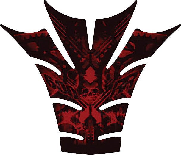 RASCAL GRAFIK Tank Pad Hon Cbr600rr '07-09 Blk/Red RA36056