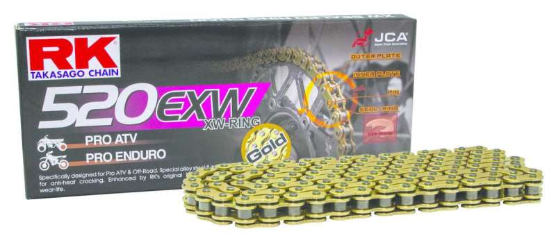 RK Chain GB520EXW-110L XW-Ring - Gold GB520EXW-110