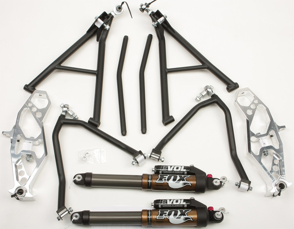 SPG A-Arms W/Evol Shocks Yam A/C Flat Black 37" S/M ACAA100-FBKER