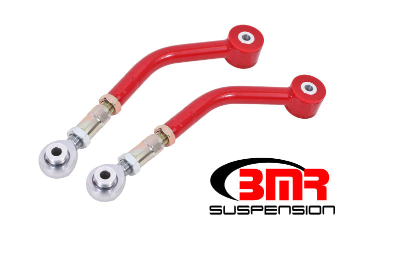 BMR 08-17 Challenger Upper Control Arms On-Car Adj. Rod Ends (Polyurethane) - Red UCA112R