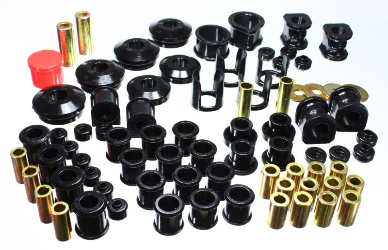 Energy Suspension 89-94 Nissan 240SX (S13) Black Hyper-Flex Master Bushing Set 7.18106G