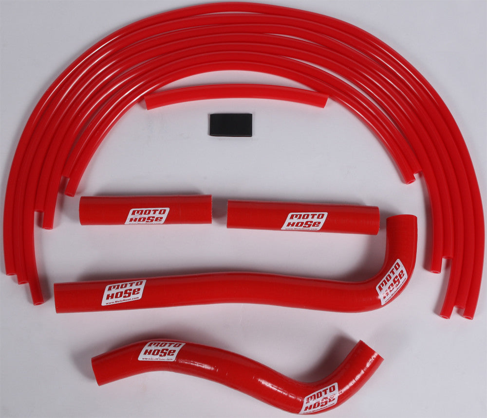 MOTO HOSESilicone Hose Kit (Red)24-14R