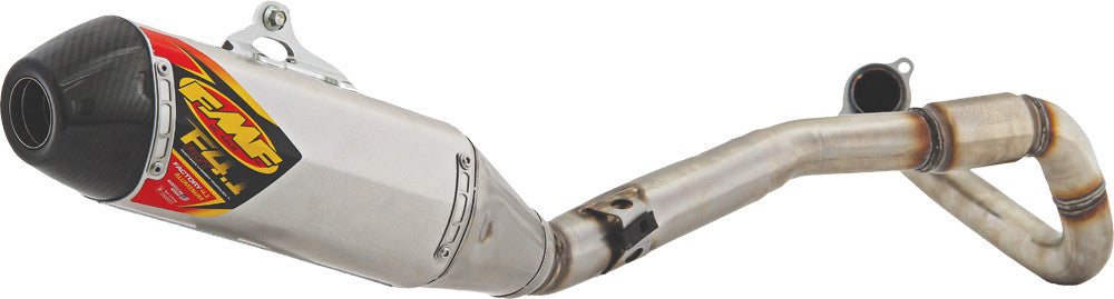 FMF Factory 4.1 Rct S/S Alum Full Sys Sing P-Bomb Crf250 14 41528