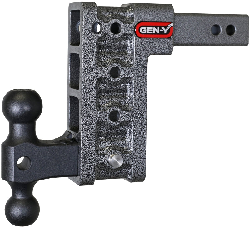 Gen-Y Mega Duty 2in Shank 7.5in Drop 2K TW 16K Hitch w/GH-051 Dual-Ball GH-514