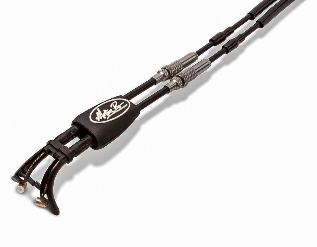 MOTION PRORev 2/3 Black Vinyl Throttle Push-Pull Cable Set01-1302