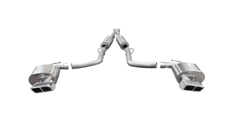 Corsa 11-13 Dodge Challenger SRT-8 6.4L V8 Auto Polished Xtreme Cat-Back Exhaust 14427