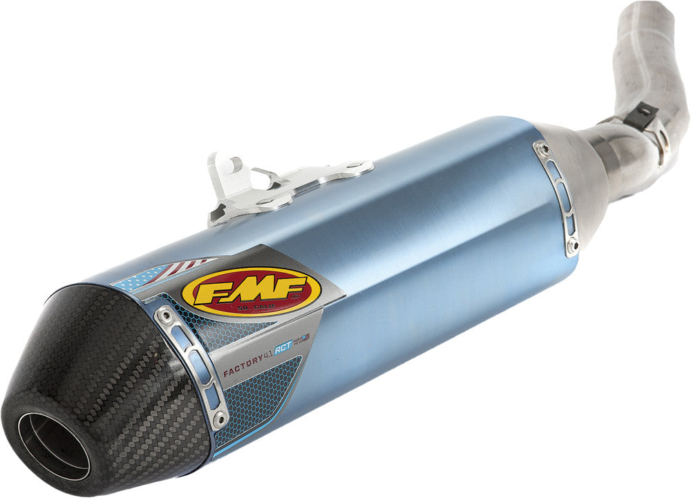 FMF Factory 4.1 Rct S/O Mflr W/ Car Cap Ti Yam Yz450f'11 44373