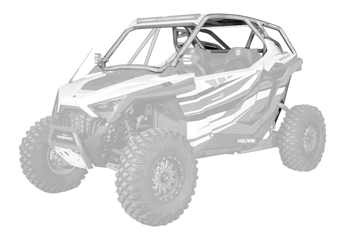 PRO ARMOR Pro Xp Cage W/V Intrusion Sparkle Silver Metallic P199C050SSM