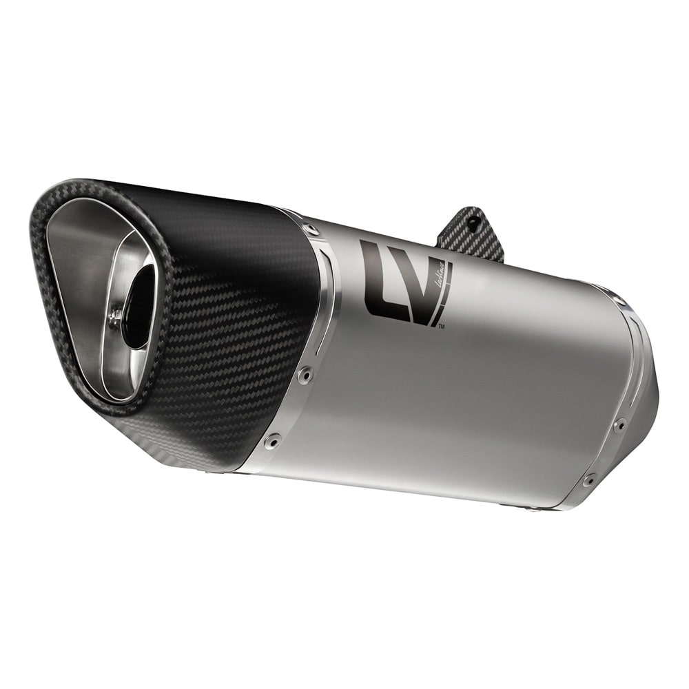 15606ULV LEOVINCE LV-14 R Exhaust System - 2-into-1 - Stainless Steel - GSX-8RS 2023-2024 1810-3218