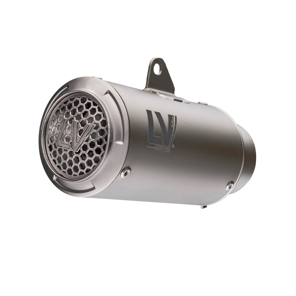 LEOVINCE LV Corsa S Slip-On Muffler - Titanium - Kawasaki ZX-4R/RR 2024 - 2025 1811-4844 15409STU