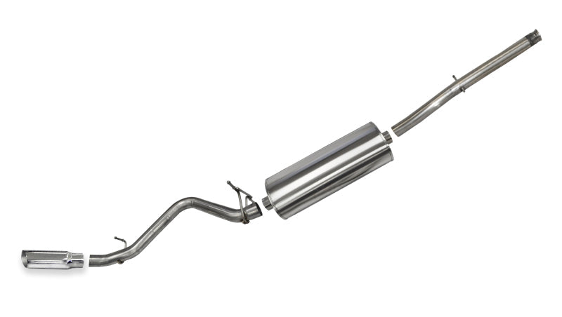 Corsa 14-16 Chevy Silverado Cred Cab/Standard Bed 1500 5.3L V8 Polished Sport Single Side Exhaust 24874