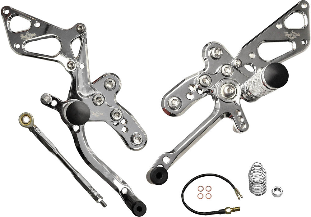 VOODOO Billet Rear Set Chrome VRDC1313