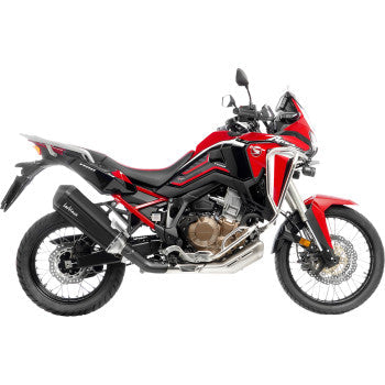 LEOVINCE LV-12 R Slip-On Muffler - Black - Honda CRF 1100 15311BU