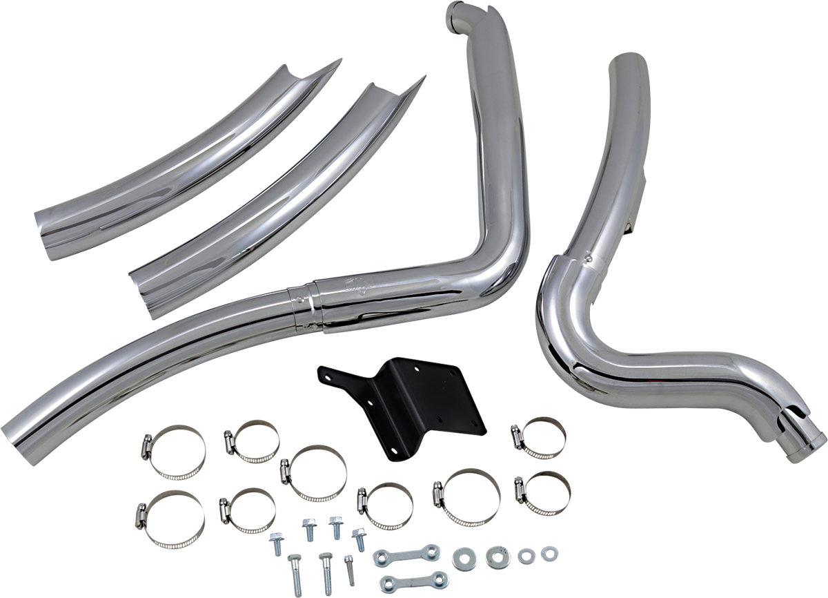 VANCE & HINES Big Radius Chrome Exhaust Glide / Daytona / Low Rider 1993-2005 26007