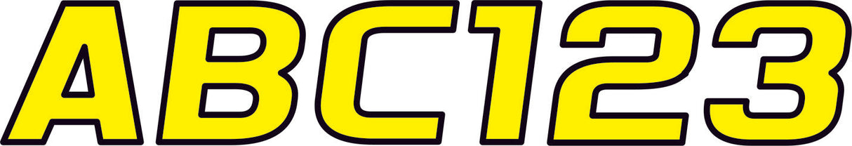 HARDLINE 700 Pwc Kit Ylw/Blk YEBLK700