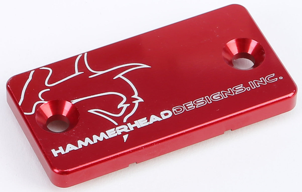 HAMMERHEAD Master Cylinder Cover Suz Rear Red 36-0451-00-10