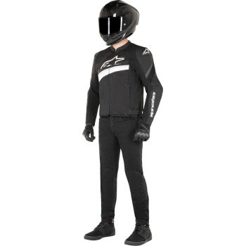 ALPINESTARS T-GP Plus R v4 Airflow Jacket - Black/White - Large 3300624-12-L