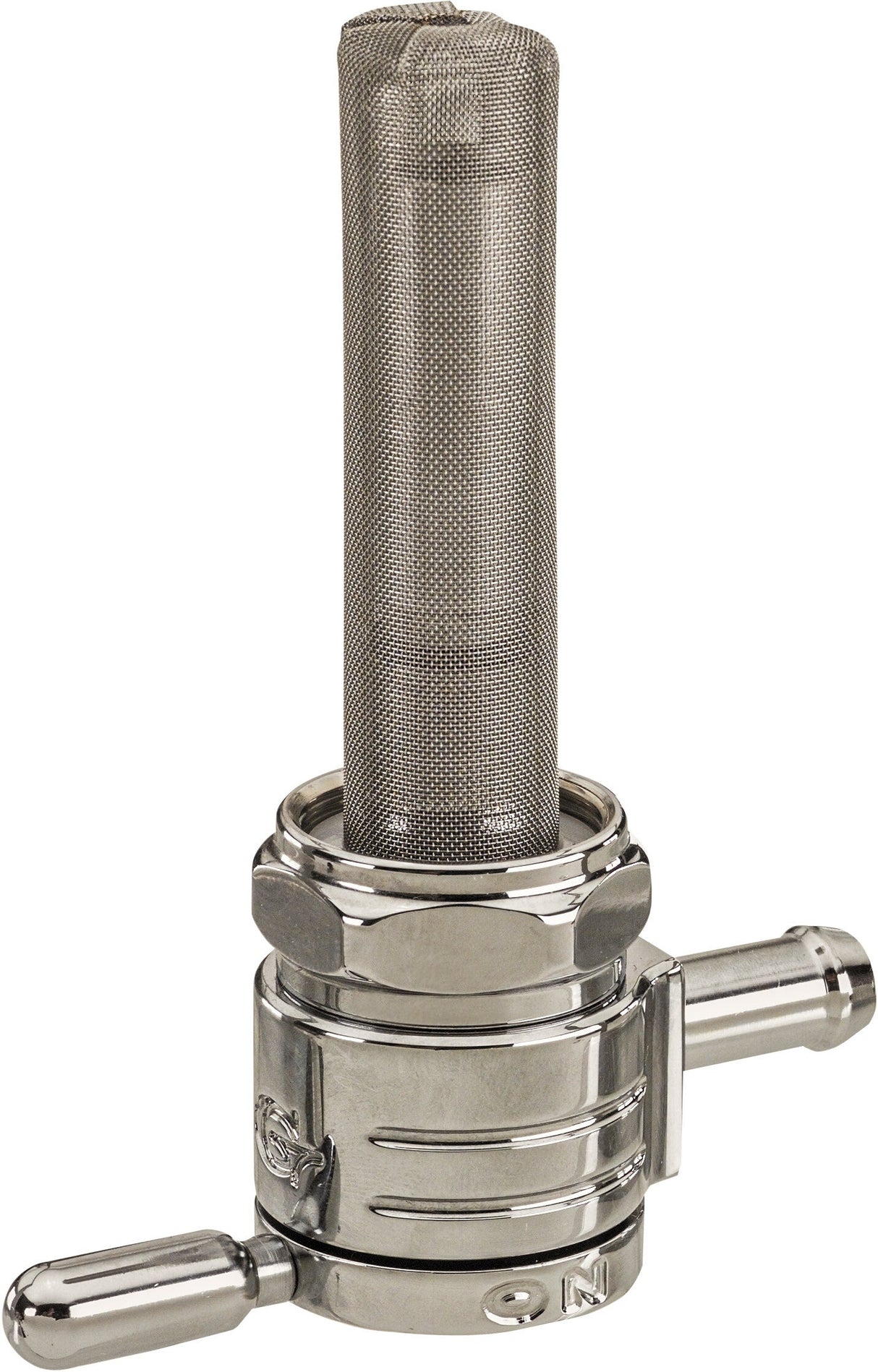 GOLAN 22mm Petcock Straight Chrome 5/16 Hose 76-312S-CS