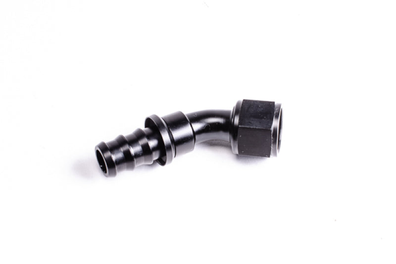 Radium Engineering 45 Degree 8AN Pushlok Hose End Fitting 14-0207