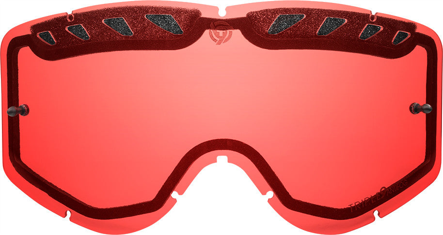 TRIPLE 9 T-9 Dual Lens Rose W/T.O. Pins S/M 37-2566