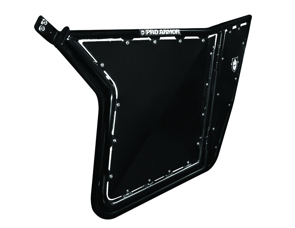 PRO ARMOR Set/Doors W/Sheet Metal Black P081209BL